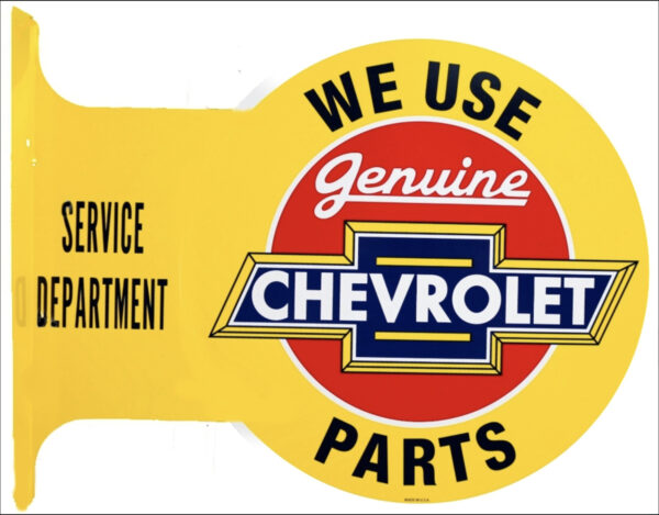 enseigne drapeau en métal de type potence publicitaire double face shell logo